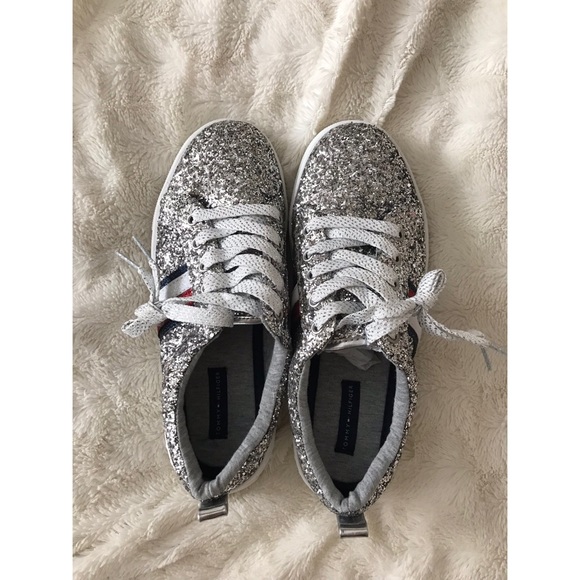 sparkly tommy hilfiger shoes